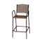 Leisure Craft 42" Tall Bar Height Perforated Chair, Brown C2-PERF-BROWN - alternate 1