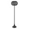 Jonathan Y Jaemin 58" Modern Coastal Faux Rattan Integrated Indoor/Outdoor LED Solar Powered Floor Lamp, Black JYL2601A - alternate 7