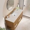 James Martin Vanities Malibu 60" Single Vanity, Amber Birch, w/ 3 CM Siberian Silestone Top 505-V60S-AMB-3SFR - alternate 6