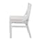 Bali & Pari Carwyn Bohemian White Rattan Dining Chair 248-13779-ZORO - alternate 5