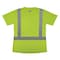 Ergodyne Hi-Vis Shirt, 2XL, Lime, Short Sleeve 22076 - alternate 4