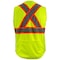 Reflective Apparel ANSI Type R Class 2 Women's Breakaway Vest with X-Back 540GX-LM-SM - alternate 2
