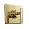 Kingston Brass Single-Handle Three-Way Diverter Valve with Square Trim Kit, Polished Brass KS3042CML - alternate 1