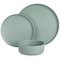 Gibson Home Canyon Crest 12 Piece Stackable Melamine Dinnerware Set in Sage 135732.12 - alternate 2