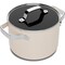 Bakkenmaster 3-Qt Ceramic Coated Stock Pot with Lid, Nonstick, Oven Safe, PTFE and PFAS Free, Cream BKCRSTKPTCR33 - alternate 1