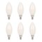 Westinghouse 4.5W 60W Eq. Soft White B11 Dimmable Filament LED Light Bulb, Candelabra Base, 6PK 5329020 - alternate 1