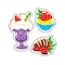 Trend Treat Yourself/Chocolate Mixed Shapes Stinky Stickers, 72-Piece Set, 6PK T83038 - alternate 4