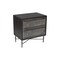 Homeroots 28" Dark Brown Solid Wood Two Drawer Nightstand 488760 - alternate 4
