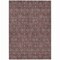 Homeroots 9' X 12' Merlot Gray And Taupe Floral Washable Indoor Outdoor Area Rug 582288 - alternate 6