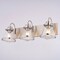Vaxcel Covington 3-Light Vanity Light, Satin Nickel, Clear Glass, 23-In. Wide W0584 - alternate 5