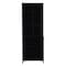 Homeroots 67in Black Wood Two Door Pantry Or Storage Closet 552290 - alternate 3