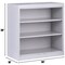 Sandusky Lee Welded Steel Bookcase, 36x18x36, Dove Gray BA20361836-05 - alternate 5