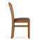 Flash Furniture HERCULES Ladder Back Cherry Wood Restaurant Chair - Mocha Vinyl Seat XU-DGW0005LAD-CHY-MCHV-GG - alternate 4