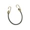 Keeper Bungee Cord, 13/32 in Dia, 18 in L, Rubber, Hook End Black 6192 - alternate 3