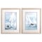Homeroots Set Of Two Sail Wind Brown Framed Print Wall Art, 2PK 521554 - alternate 1
