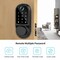 Wrightmaster Single Cylinder Smart Lock Deadbolt with Fingerprint, Privacy Codeing, Numeric Keypad ZR-AF06-1 - alternate 4