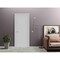 Sartodoors Pantry Kitchen Lite Door Hardware Grey Solid Core Modern Interior QUADRO4111ID-GRE-18 - alternate 1