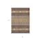 Homeroots 8' X 10' Brown Wheat And Copper Southwestern Washable Indoor Outdoor Area Rug 613894 - alternate 6