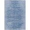 Homeroots 8' X 10' Denim Blue And Sky Blue Abstract Washable Indoor Outdoor Area Rug 587635 - alternate 3