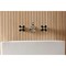 Kingston Brass Double-Handle Wall Mount Bathroom Faucet, Polished Nickel KS3126PKX - alternate 4