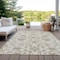 Homeroots 9' X 12' Ivory Brown And Gray Moroccan Washable Indoor Outdoor Area Rug 605161 - alternate 3