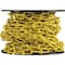 Campbell 3/16'' 100 ' Yellow Poly-Coated Low-Carbon Steel Coil Chain PD0725027 - alternate 2