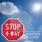 Signmission Stop 4-way, 10 inch X 10 inch, Aluminum Metal Signs, 2PK OC-A-2PACK-10-8 - alternate 3