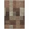 Homeroots 3' X 5' Chocolate Ivory And Gold Striped Washable Indoor Outdoor Area Rug 613157 - alternate 6