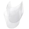 Safe Handler Replacement Face Shields Clear Polycarbonate Visor, (5-Pack) BLSH-ES-RFS-5 - alternate 1