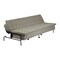 Homeroots 77" Gray Fabric Convertible Futon Sleeper Reclining Sofa 719572 - alternate 6