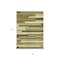 Homeroots 3' X 5' Olive Green Ivory And Beige Striped Washable Indoor Outdoor Area Rug 613302 - alternate 7
