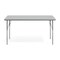 Flash Furniture Wren 60 in x 24 in Adjustable Height Activity Table, Thermal Laminate Top, Standard Legs, Gray XU-A2460-REC-GRY-T-A-GG - alternate 6