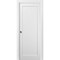 Sartodoors Pocket Interior Door, 30" x 84", White QUADRO4111PD-WS-3084 - alternate 5