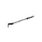 Crescent CODE RED Series Pry Bar, 30 in L, Flat End, Nail Slot Tip, Steel, Black, 4-1/8 in W DB30X - alternate 3