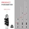 Pyle Telescope Microphone Boom Fish Pole for Shotgun Mics with Adjustable Length-5.7 ft ft. (PMKSB06) PMKSB06 - alternate 4