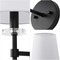 Jonathan Y Olivia 6.5" 1-Light Contemporary Traditional Candlestick Metal/Crystal LED Vanity, Black JYL9920B - alternate 7