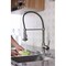 Anzzi Step Single Handle Pull-Down Sprayer Kitchen Faucet in Brushed Nickel KF-AZ194BN - alternate 7