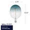 Bulbrite 4WLED C53 SHAPED GRAND 3000K FILAMENT GRADIENT BLUE 776322 - alternate 4