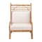 Bali & Pari Helina Bohemian Light Honey Rattan Accent Chair 250-13878-ZORO - alternate 6