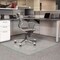 Fab Glass And Mirror Glass Office Chair Mat | 36in Flat Polished Edge Heavy Duty Glass Mat for Hard Floors CM36SQF-CL - alternate 5