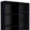 Homeroots Set of Two Black Wood Multi Tier Bookcases 546335 - alternate 5