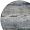 Homeroots 8' Navy Blue Gray And Black Round Abstract Washable Indoor Outdoor Area Rug 605963 - alternate 5