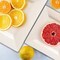 Smarty Had A Party 6.5" Ivory Square Plastic Cake Plates (120 Plates), 120PK 6936-CASE - alternate 4