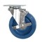 Service Caster 5 Inch SS Solid Polyurethane Swivel Top Plate Caster with Brake SCC-SS20S514-SPUS-TLB - alternate 1