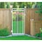 Nuvo Iron 33-in W x 68-in H Glossy Wht Coral Gate36-in W Opening Self Close Hardware W/Dbl Side Handle ICG03368GW - alternate 4