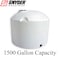 Snyder Industries 1500 Gallon Plastic Vertical Dome Top Tank 1770000C96003 - alternate 3