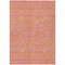 Homeroots 8' X 10' Pink And Copper Abstract Washable Indoor Outdoor Area Rug 599829 - alternate 5
