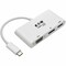 Tripp Lite USB-C TO HDMIDISPLAYPORTVGA ADAPTER - USB 3.1 GEN 1, THUNDERBOLT 3 COMPATIBLE, U U444-06N-HVDPW - alternate 1