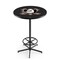Holland Bar Stool Co 42" Black Anaheim Ducks Pub Table L216B4236AnaDks - alternate 1