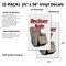 Signmission Recliner Sale, Vinyl Decals Only 24 Inch x 36 Inch, Vinyl Decal, 2PK DSB-2436-2PACK-Recliner Sale - alternate 2